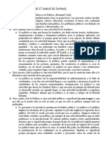 Resumen 12 Tesis Sobre Política.