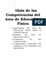 1 Análisis de Competencias Educación Física