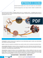 MED 2016 Ecologia - Introdução A Ecologia