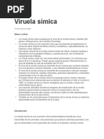 Viruela Símica