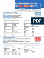 Sample Paper Class 1-12