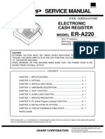 Sharp Er-A220v SM