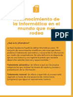 Reconocimiento de La Informática en El Mundo Que Nos Rodea - Ficha