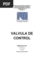 Valvulas de Control