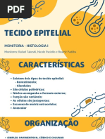 Tecido Epitelial - Monitoria