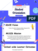 Student Orientation Sy23-24