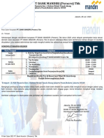 Surat Panggilan Tes Interview Pt. Bank Mandiri Persero