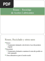 Reuso de Aceites