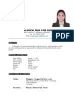 Resume Sample