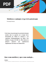 Metaforas y Analogias El Gps de La Psicoterapia