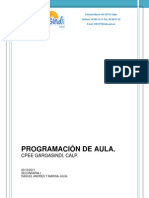 Programación de Aula