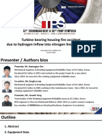 Case Study - Turbine Bearing Housing Fire Accident Due To Hydrogen Inflow Into Nitrogen Line of Dry Gas Seal