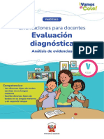 Evaluación Diagnóstica: Orientaciones para Docentes