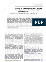 Bebber, D. P. Et Al (2007) Biological Solutions To Transport Network Design