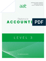 AAT Q2022 Level 3 Diploma Accounting Qualification Specification