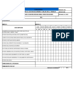 Inspeccion Preoperacional para Pulidoras