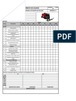 Preoperacional de Equipo de Soldar