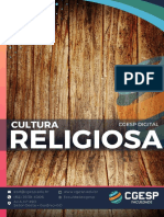 Sobre A Disciplina Cultura Religiosa