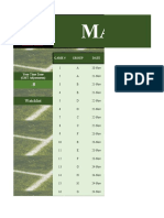 World Cup 2022 Prediction Template (Nov Update)