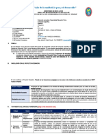 Silabo de Electivo I-Educaciòn Fìsica V.