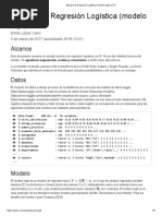 RPubs - Ejemplo de Regresión Logistica (Modelo Logit) Con R