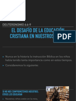 El Desafío de La Educación Cristiana de Los Niños