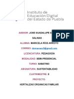 Proyecto Sustentable Maricela