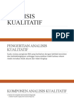 Analisis Kualitatif