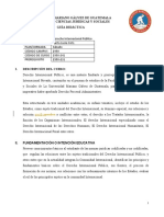 050-241 Derecho Internacional Público 2020