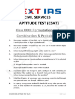 CSATReasoning Class XXXI