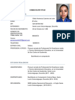 CURRICULUM VITAE Listo222