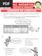 Unidades de Longitud para Tercero de Primaria