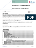 Infineon-PowerMOSFET Paralleling Power MOSFET in High Current applications-ApplicationNotes-v02 01-EN