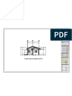 Plano de Fachada Norte