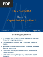 FIN2004 - 2704 Week 10 Slides