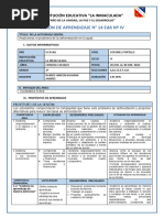 Sesion de Aprendizaje #14