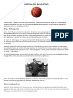 Historia Del Basquetbol