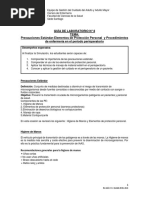 Procedimientos de Enfermería en Período Perioperatorio