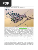 Role of GIS in Disaster Management