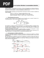 Etude Complète D'un Hacheur Élévateur À Accumulation Inductive