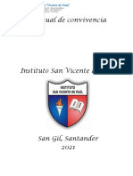 Manual de Convivencia San Vicente de Paul 2021