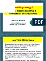 2-Renal Physiology 2 (Renal Haemodynamic and GFR)