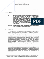 2022-0293 Interim Guidelines On The Assessment of Medical Certification of Cause of Death (MCCOD) in Health Facilities