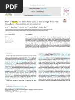 Effect of NaHCO3 and Freeze-Thaw Cycles On Frozen Dough From Water State, Gluten Polymerization and Microstructure 2021