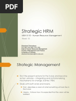 Week 10 - Strategic Human Resource Management - V2