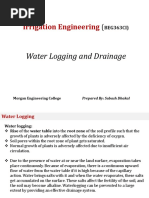 Chapter - 7 - Water - Logging and Drainage