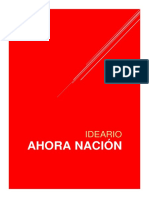 Ideario Ahora Nacion