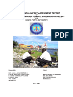 Environmental Impact Assessment Report: The Proposed Container Terminal Modernisation Project Kenya Ports Authority