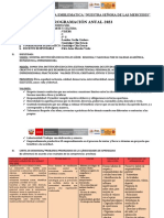 5° Planificacion Curricular Anual 2023