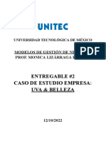 Entregable 2 Modelos de Gestion de Negocios